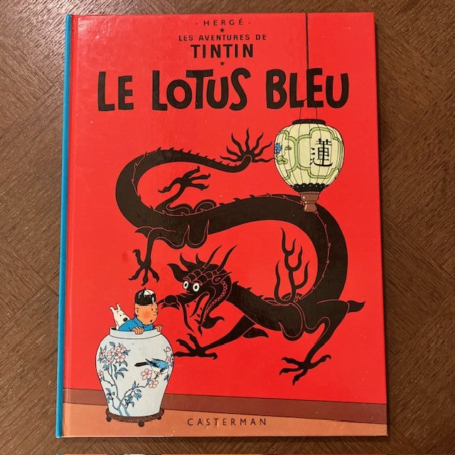 Bande Dessinée Tintin Le Lotus Bleu