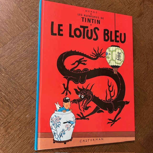 Bande Dessinée Tintin Le Lotus Bleu
