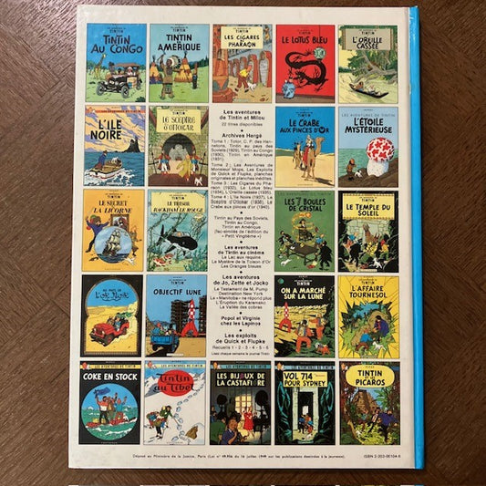 Bande Dessinée Tintin Le Lotus Bleu
