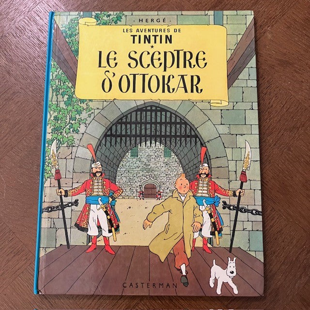 Bande Dessinée Tintin Le Sceptre D'ottokar