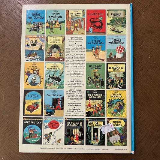 Bande Dessinée Tintin Le Sceptre D'ottokar