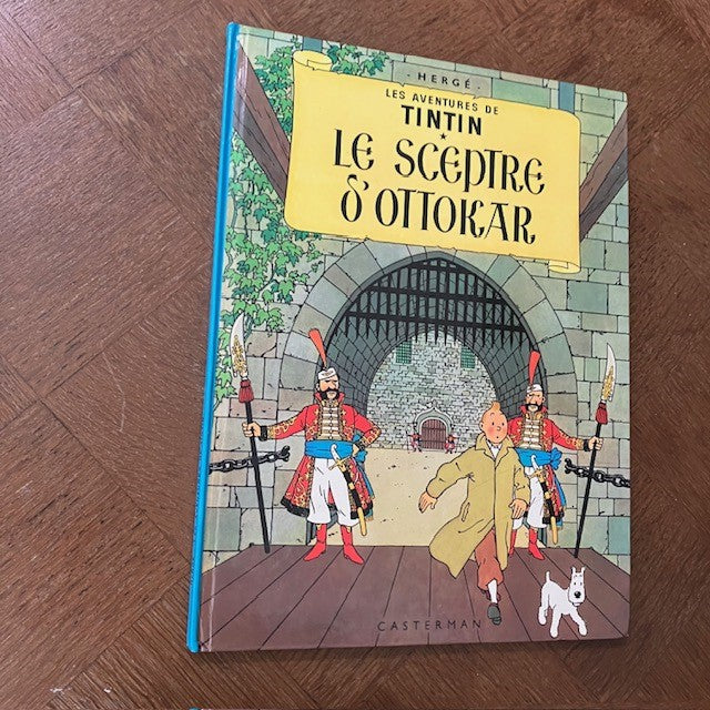 Bande Dessinée Tintin Le Sceptre D'ottokar