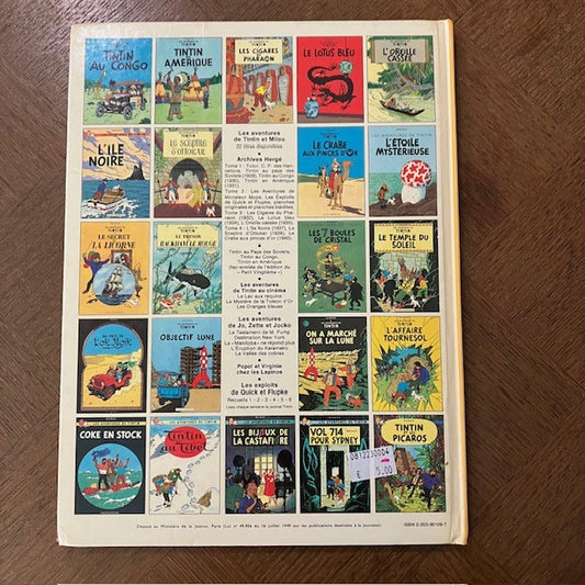 Bande Dessinée Tintin L'etoile Mystérieuse