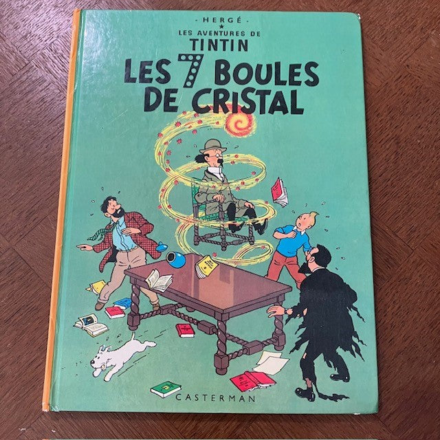 Bande Dessinée Tintin Les 7 Boules De Cristal
