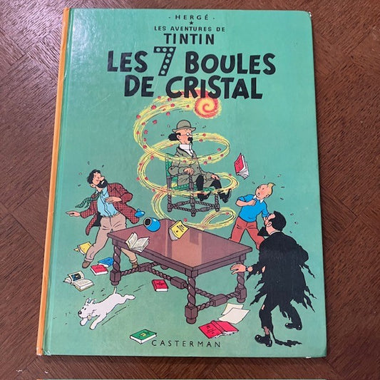Bande Dessinée Tintin Les 7 Boules De Cristal