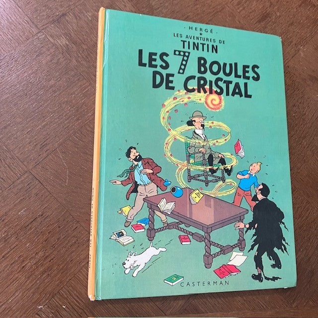 Bande Dessinée Tintin Les 7 Boules De Cristal