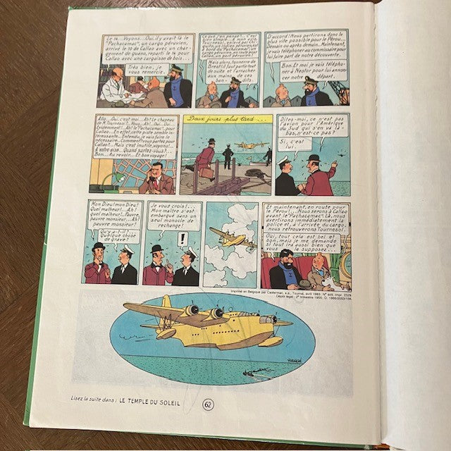 Bande Dessinée Tintin Les 7 Boules De Cristal