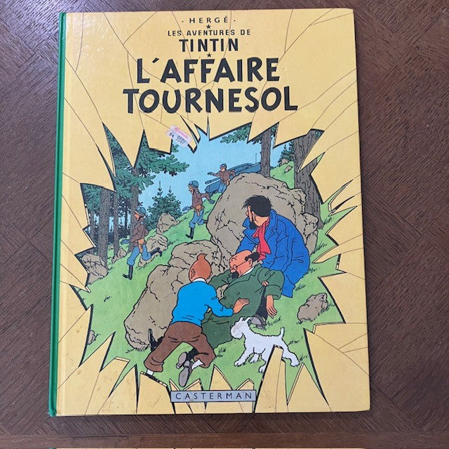 Bande Dessinée Tintin L'affaire Tournesol