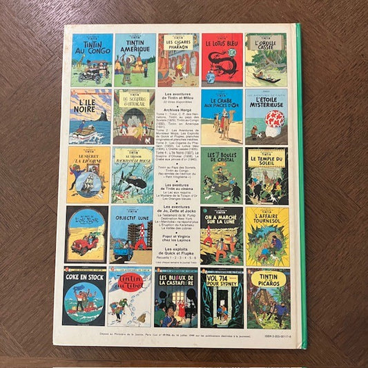 Bande Dessinée Tintin L'affaire Tournesol
