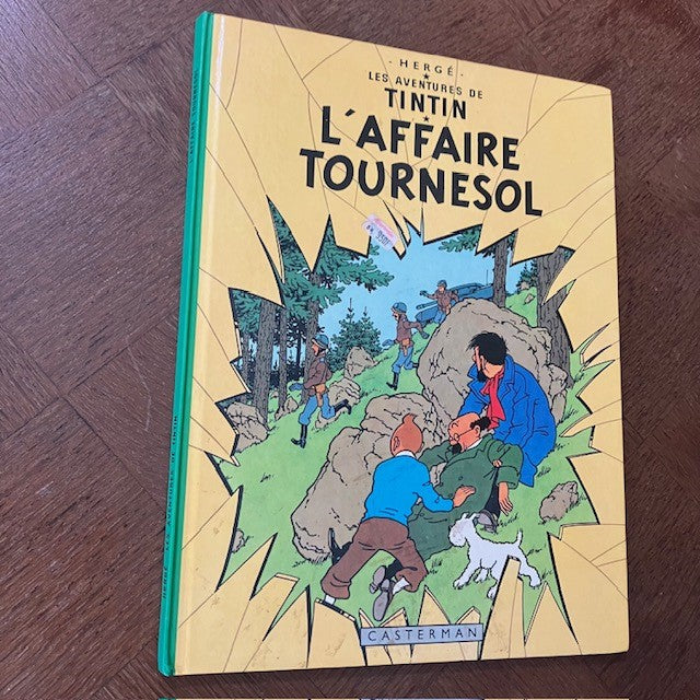 Bande Dessinée Tintin L'affaire Tournesol