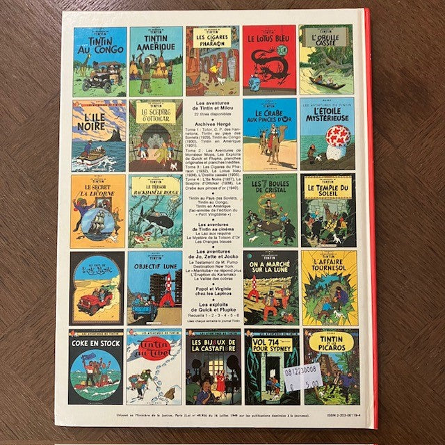 Bande Dessinée Tintin Au Tibet
