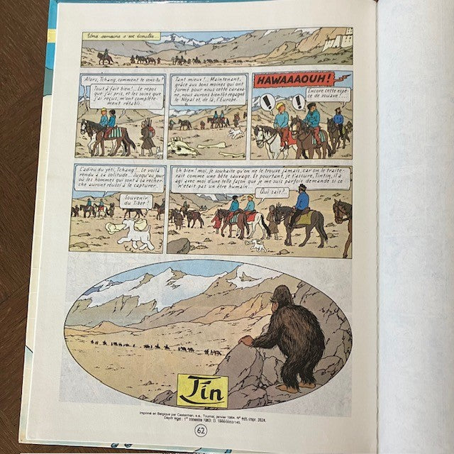 Bande Dessinée Tintin Au Tibet