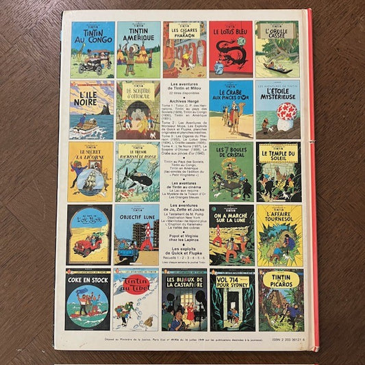 Bande Dessinée Tintin Vol 714 Pour Sydney