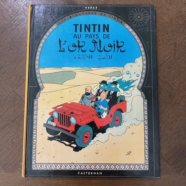 Bande Dessinée Tintin Au Pays De L'or Noir