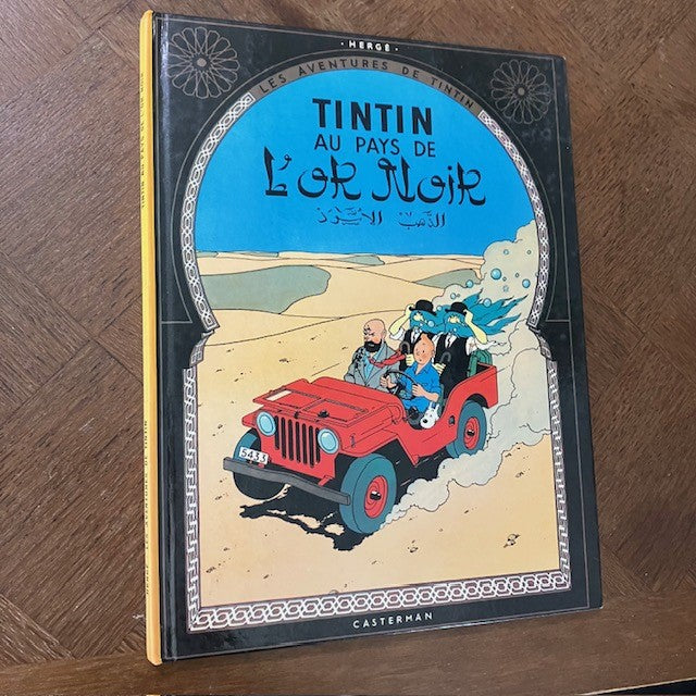 Bande Dessinée Tintin Au Pays De L'or Noir