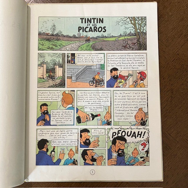Bande Dessinée Tintin Et Les Picaros