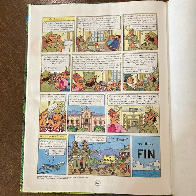 Bande Dessinée Tintin Et Les Picaros