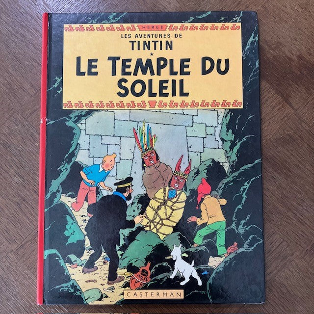 Bande Dessinée Tintin Le Temple Du Soleil