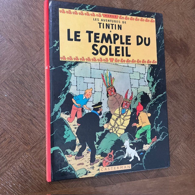 Bande Dessinée Tintin Le Temple Du Soleil