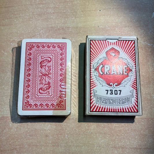 Cartes A Jouer Crane 7307, Jeu Rouge