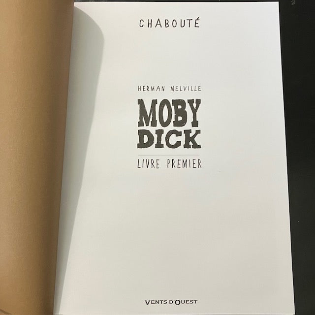 Bande Dessinée, Moby Dick, Livre Premier 1/2