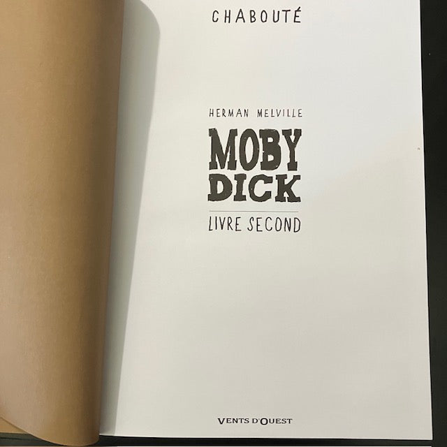 Bande Dessinée, Moby Dick, Livre Second 2/2