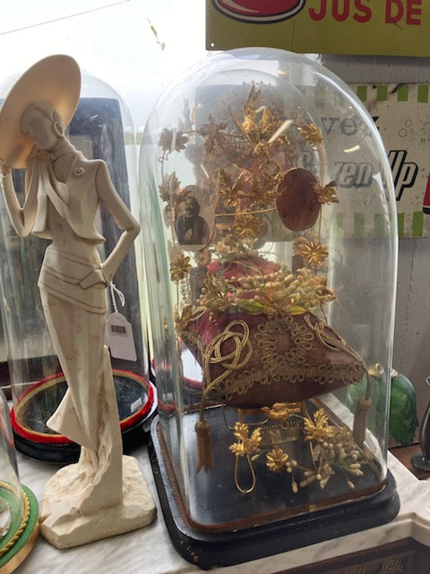 Globe De Mariée Miroirs Napoléon Art Nouveau