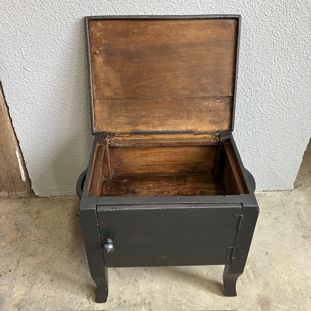 Tabouret Coffre En Bois