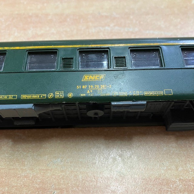 Wagon Voyageur Jouef Marchandises, Marquage Sncf 518719703812