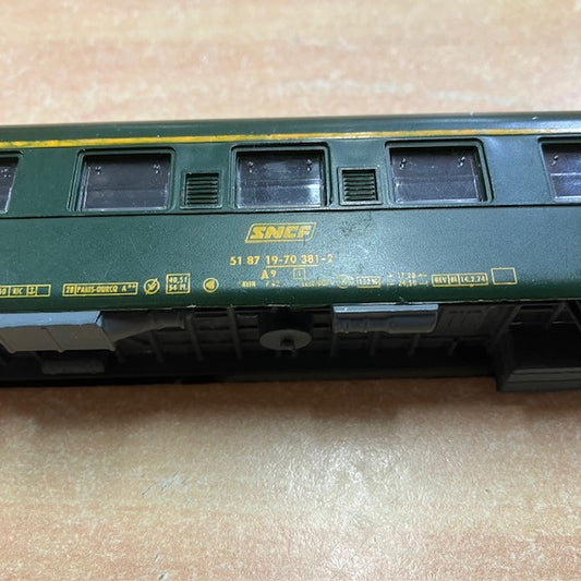 Wagon Voyageur Jouef Marchandises, Marquage Sncf 518719703812