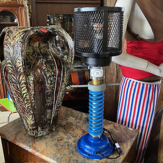 Lampe Industriel Steampunk Artisanal A Poser