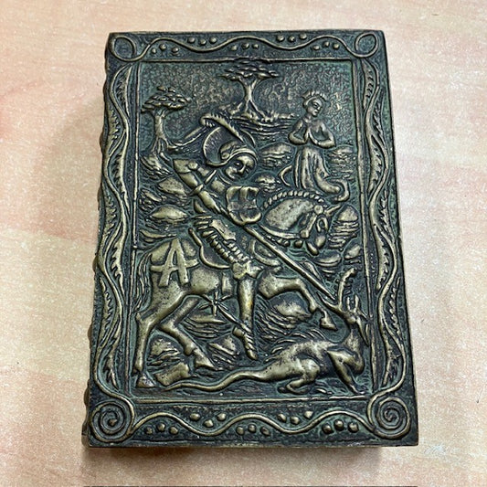 Rare Coffret Boite En Bronze Max Le Verrier