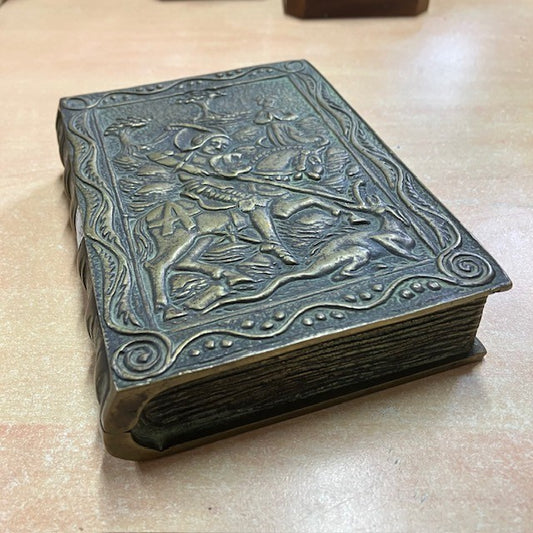 Rare Coffret Boite En Bronze Max Le Verrier