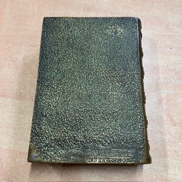 Rare Coffret Boite En Bronze Max Le Verrier