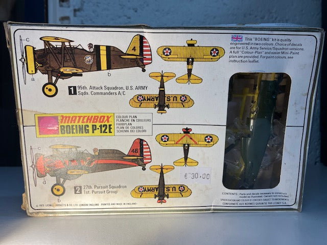 Maquette Matchbox PK-3 Boeing P-12 E