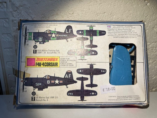 Maquette Matchbox Pk-14 F4u-4 Corsair