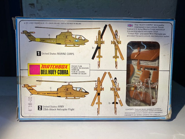 Maquette Matchbox PK-9 Bell Huey - Cobra