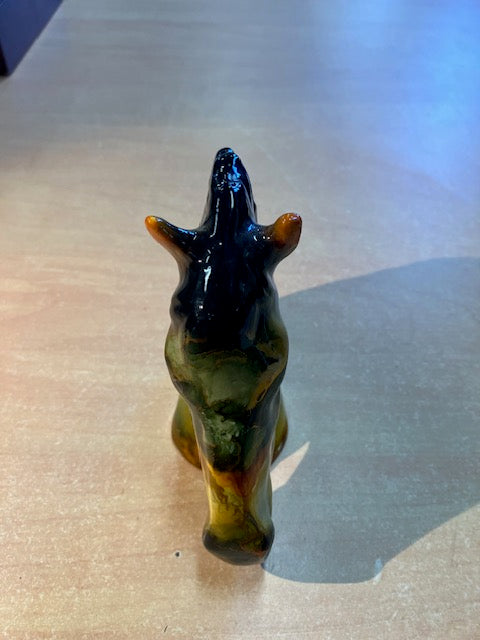 Sculpture Tête de Cheval , Presse papier, Plâtre
