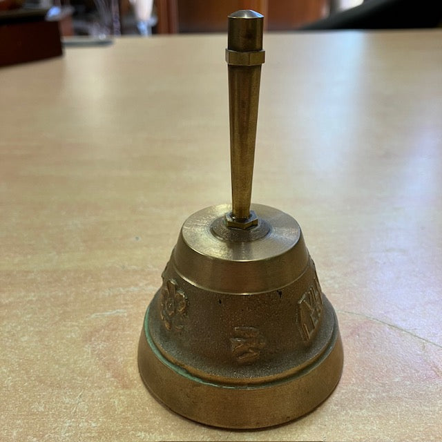 Clochette, Sonnette, Cloche De Table En Bronze, Annotation Villedieu Les Poêles
