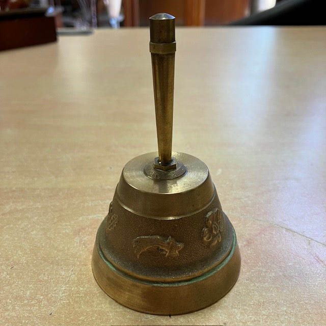 Clochette, Sonnette, Cloche De Table En Bronze, Annotation Villedieu Les Poêles