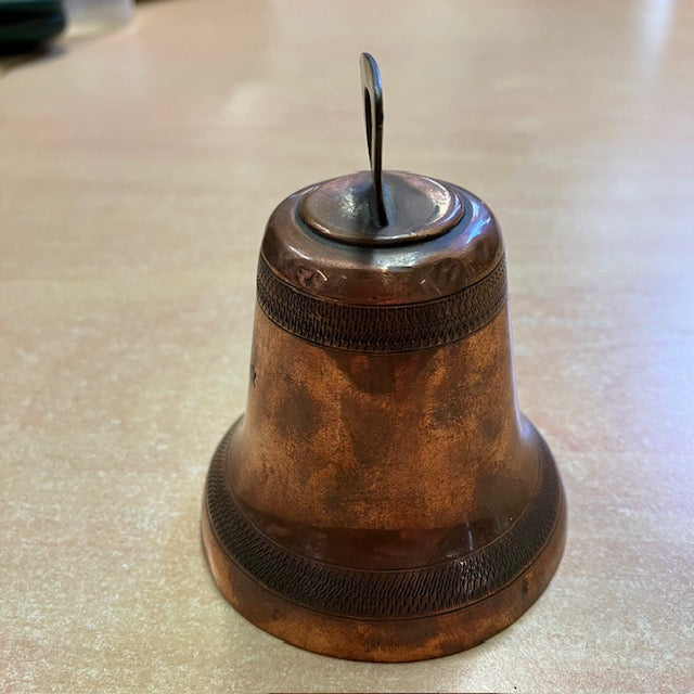 Clochette, Sonnette, Cloche De Table En Cuivre Et Laiton, Annotation Mont Saint Michel