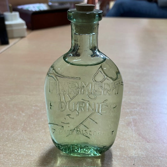 Petite Bouteille, Fiole, En Verre D'Apothicaire, Biolactyl Ferment Fournier 7 Rue Biscornet Paris