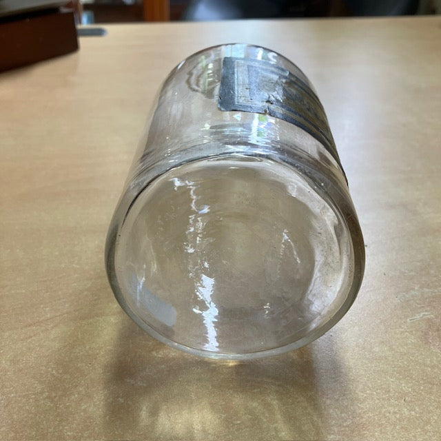 Ancienne Bouteille En Verre De Wisky, Apothicaire