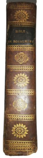 Livre Rare 1821 Histoire De L'ancien Et Du Nouveau Testament  