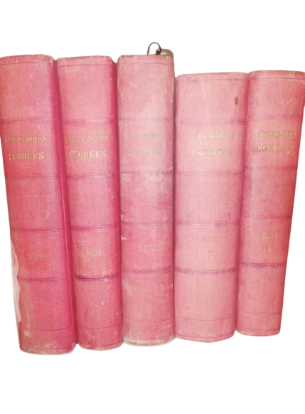 Reliures Edition Dupuis Charleroi Belgique Les Bonnes Soirées 1930 1931 1932 1933 (2) 1934