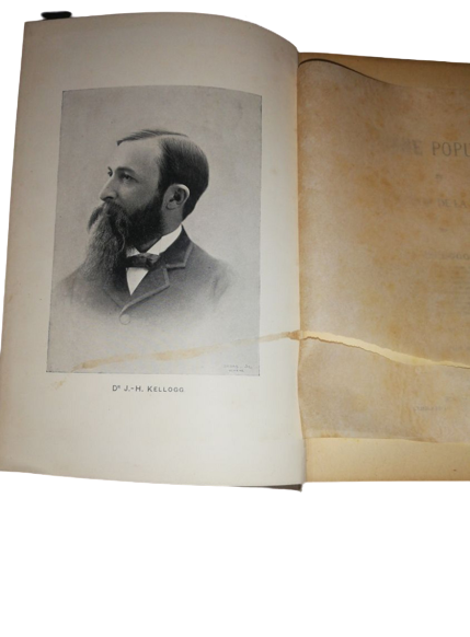 Ancien Livre Du Prêtre Jacquemin Camille 1897 Dr J. H. Kellogg Hygiène Populaire Et Moniteur De La Santé