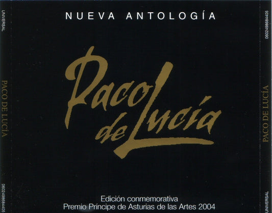 Cd Paco De Lucía – Nueva Antología