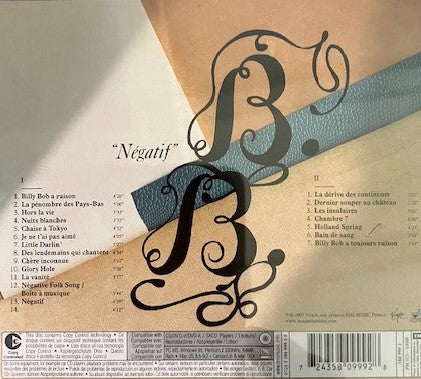 Cd Benjamin Biolay – Négatif