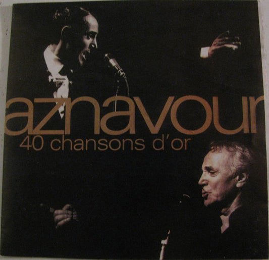 Cd Aznavour – 40 Chansons D'or