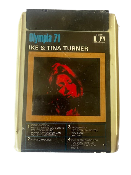 8-Track Cartridges / Cassette 8 Pistes - Ike & Tina Turner – Olympia 71 (Live In Paris Highlights)
